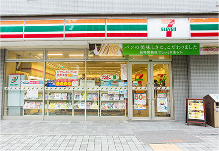 居酒屋、コンビニには困りません