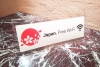 「Japan.Free Wi-Fi」シンボルマーク掲出しました。